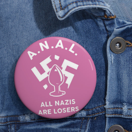All Nazis Are Losers - light pink