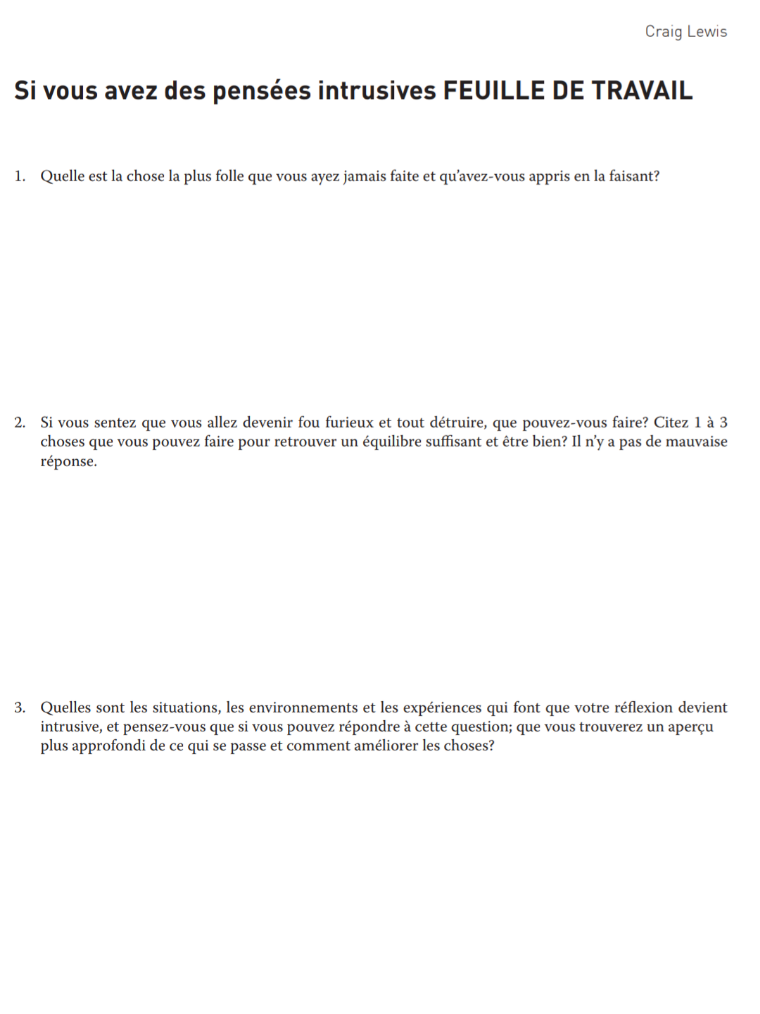 Le Guide de Craig Lewis pour Survivre à l'impossible