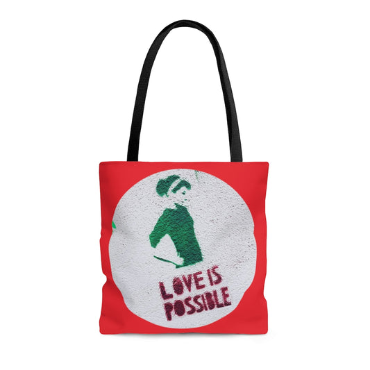 Love is Possible (Original Paris Street Art) Tote Bag